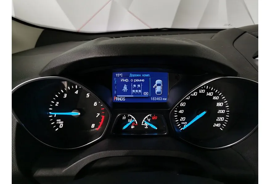 Ford Kuga 1.6 EcoBoost AT AWD (182 л.с.) Titanium Белый в АВИЛОН. Слайд №18