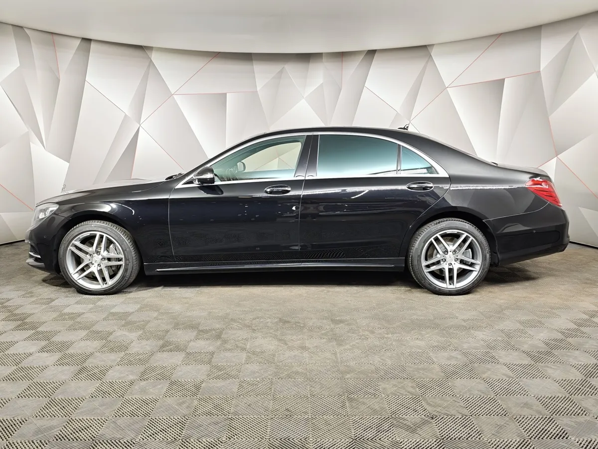 Mercedes-Benz S-Класс S 500 7G-Tronic Plus 4Matic длинная база (455 л.с.) Черный в АВИЛОН. Слайд №5