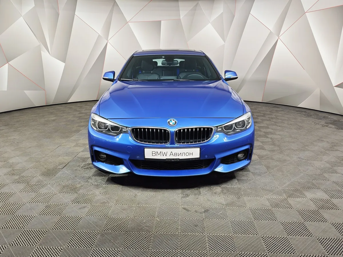 BMW 4 серия 430i xDrive AT (249 л.с.) M Sport Pro Синий в АВИЛОН. Слайд №3