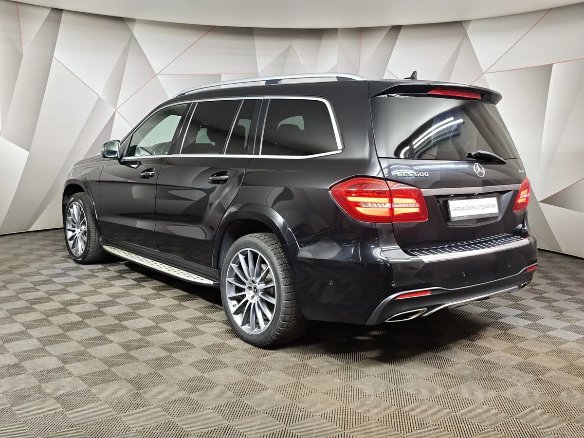 Mercedes-Benz GLS 500 4MATIC 9G-TRONIC (455 л.с.) Особая серия Черный в АВИЛОН. Слайд №4