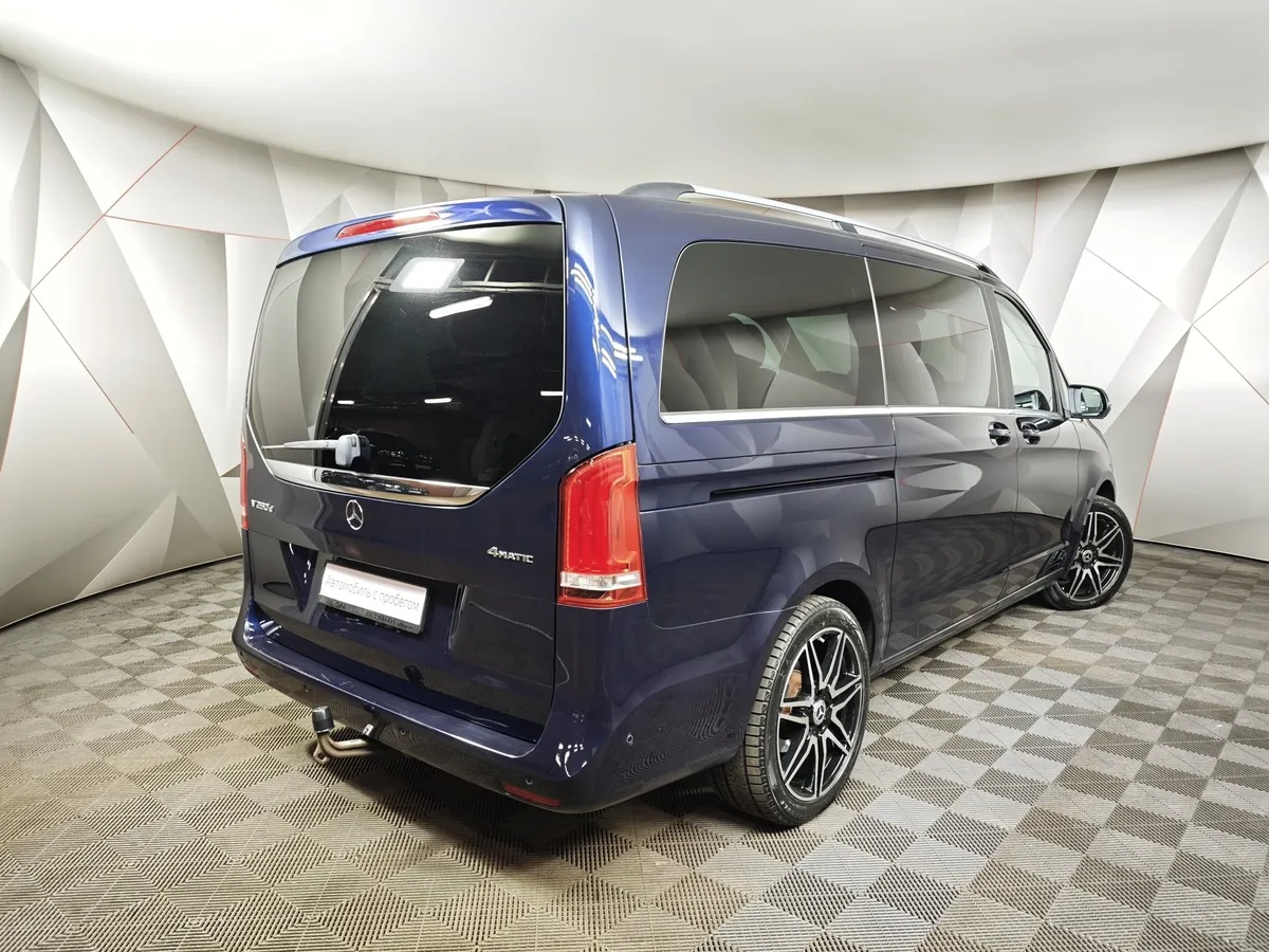 Mercedes-Benz V-Класс V 250 d 9G-Tronic L2 4MATIC (190 л.с.) AMG Line Синий в АВИЛОН. Слайд №2