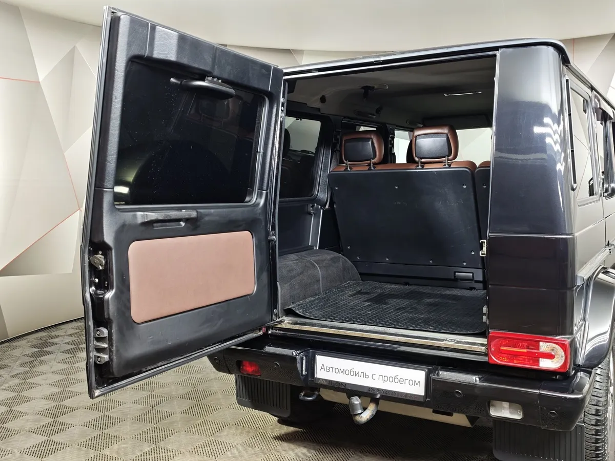 Mercedes-Benz G-Класс G 350 d 7G-Tronic Plus (245 л.с.) Черный в АВИЛОН. Слайд №12