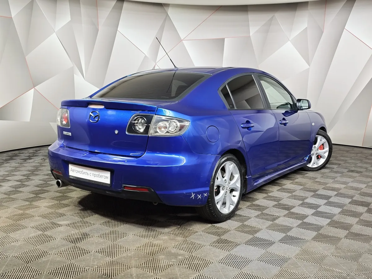 Mazda 3 2.0 AT (150 л.с.) Синий в АВИЛОН. Слайд №2