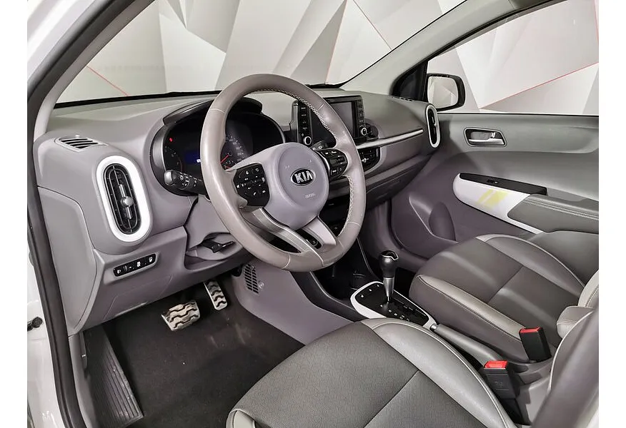 Kia Picanto 1.2 AT (84 л.с.) X-Line Белый в АВИЛОН. Слайд №19