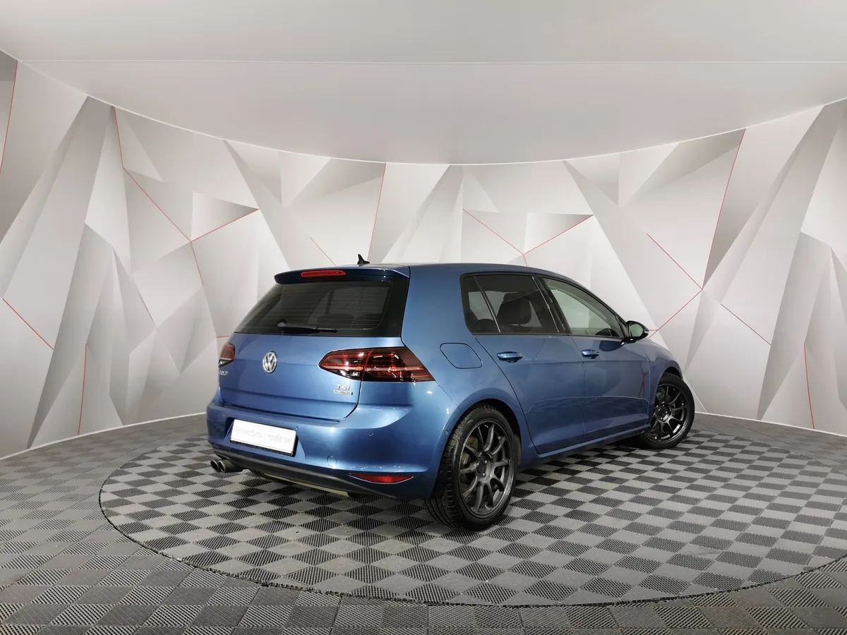 Volkswagen Golf 1.4 TSI BlueMotion DSG (140 л.с.) Highline Голубой в АВИЛОН. Слайд №2