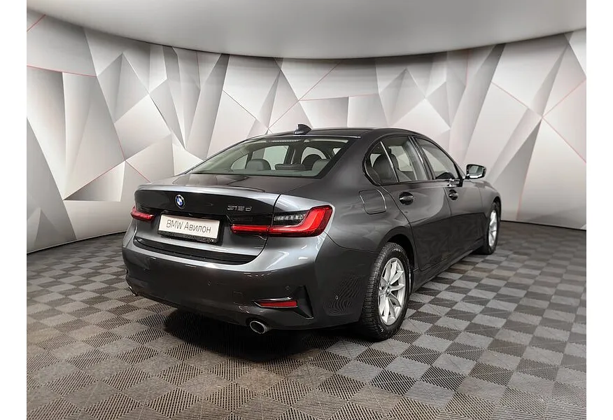 BMW 3 серия 318d Steptronic (150 л.с.) Серый в АВИЛОН. Слайд №2