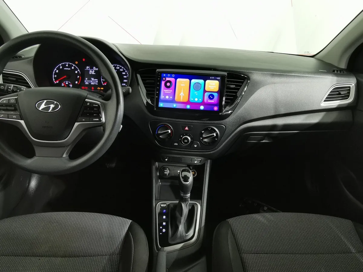 Hyundai Solaris 1.6 AT (123 л.с.) Active Белый в АВИЛОН. Слайд №13