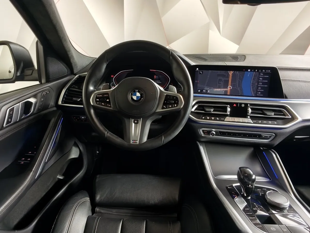 BMW X6 3.0 AT xDrive30d (249 л.с.) Exclusive Черный в АВИЛОН. Слайд №15