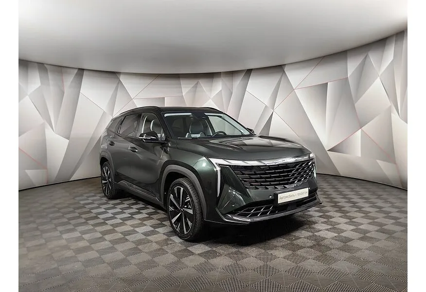 Geely Atlas 2.0T 7DCT 4WD (200 л.с.) Flagship Sport Зеленый в АВИЛОН. Слайд №3