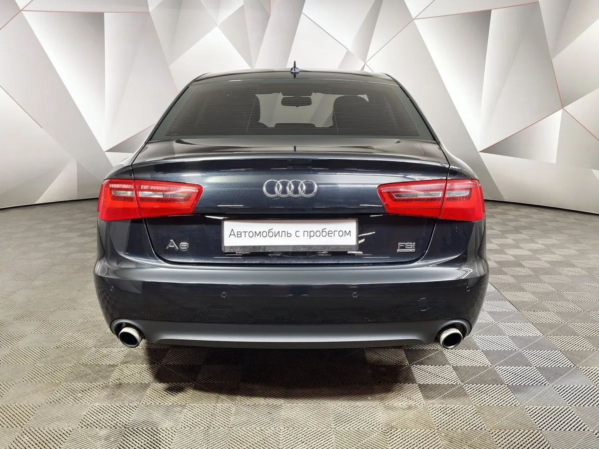 Audi A6 2.8 FSI S-tronic quattro (204 л.с.) Черный в АВИЛОН. Слайд №8