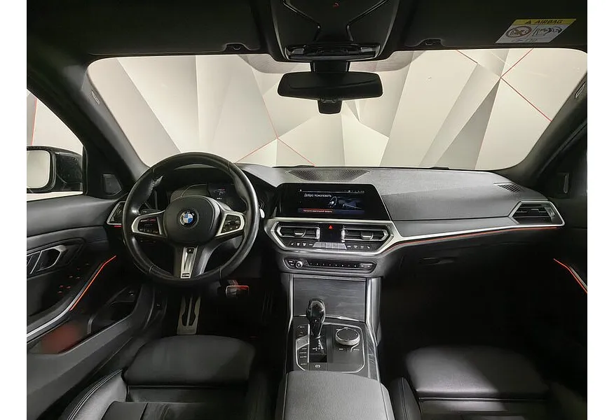 BMW 3 серия 320d xDrive (190 л.с.) M Sport Pro Черный в АВИЛОН. Слайд №10