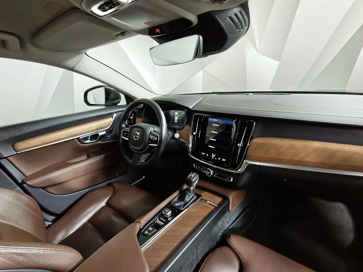 Volvo S90 2.0 T4 Drive-E AT (190 л.с.) Inscription Коричневый в АВИЛОН. Слайд №13