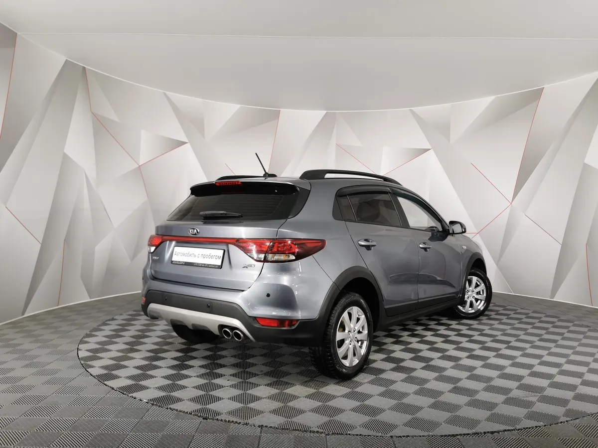 Kia Rio X-Line 1.6 AT (123 л.с.) Серый в АВИЛОН. Слайд №2