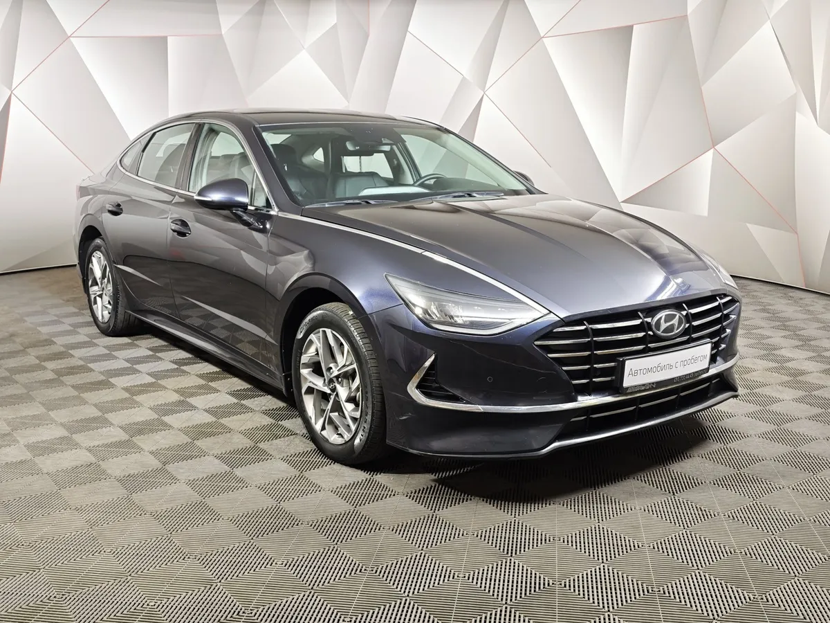 Hyundai Sonata 2.0 MPI (150 л.с.) Business Синий в АВИЛОН. Слайд №3