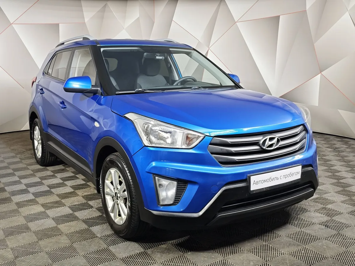 Hyundai Creta 1.6 AT (123 л.с.) Comfort Синий в АВИЛОН. Слайд №3