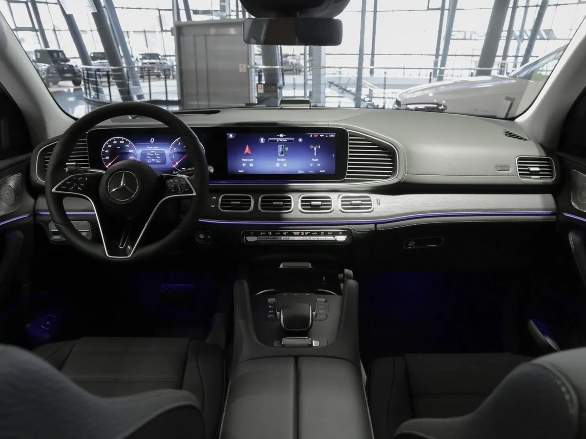 Mercedes-Benz GLE 450 4MATIC 9G-TRONIC (367 л.с.) Черный в АВИЛОН. Слайд №9