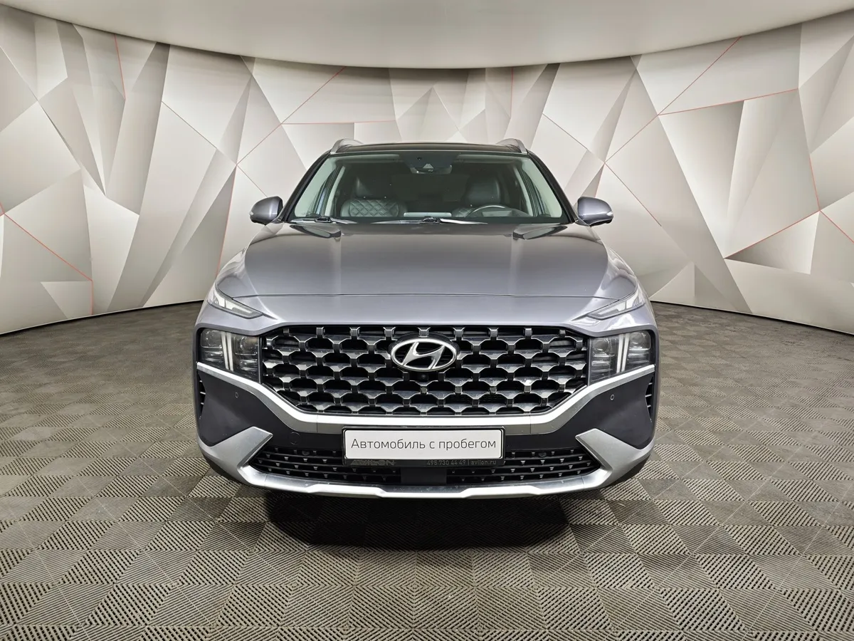 Hyundai Santa Fe 3.5 AWD 8AT (249 л.с.) High-Tech Exclusive (7 мест) Синий в АВИЛОН. Слайд №7