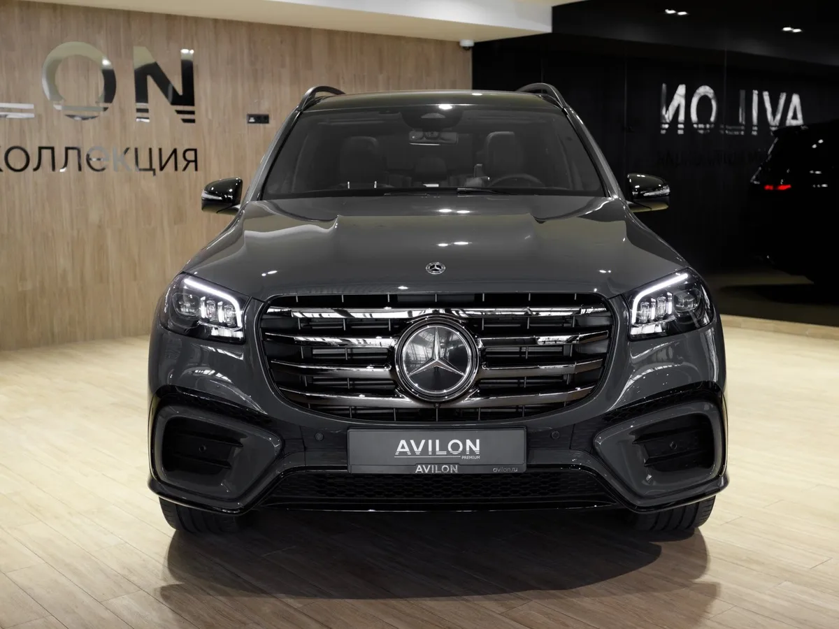 Mercedes-Benz GLS 450 d 9G-TRONIC 4Matic (367 л.с.) Серый в АВИЛОН. Слайд №2