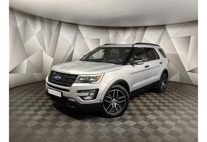 АВИЛОН - Ford Explorer 3.5 SelectShift 4WD (249 л.с.) Sport Серебристый - slide 0