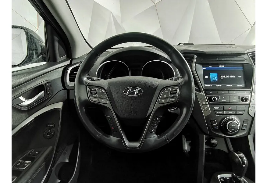 Hyundai Santa Fe 2.2 CRDi AWD 8AT (200 л.с.) High-Tech Exclusive Черный в АВИЛОН. Слайд №20