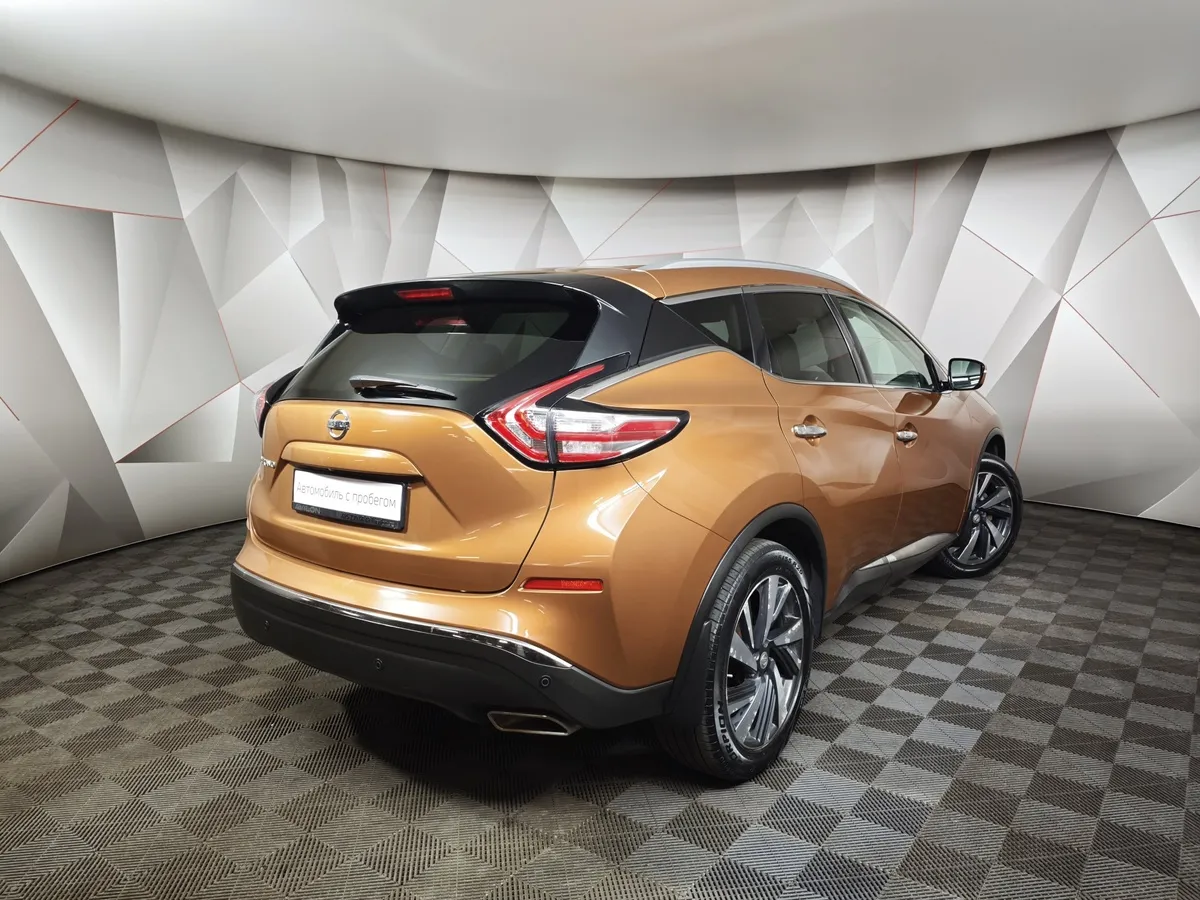 Nissan Murano 3.5 Xtronic AWD (249 л.с.) Оранжевый в АВИЛОН. Слайд №2