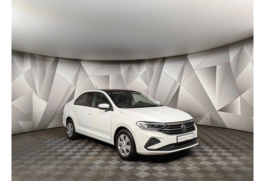 Volkswagen Polo 1.6 MPI AT (110 л.с.) Trendline Белый в АВИЛОН. Слайд №3