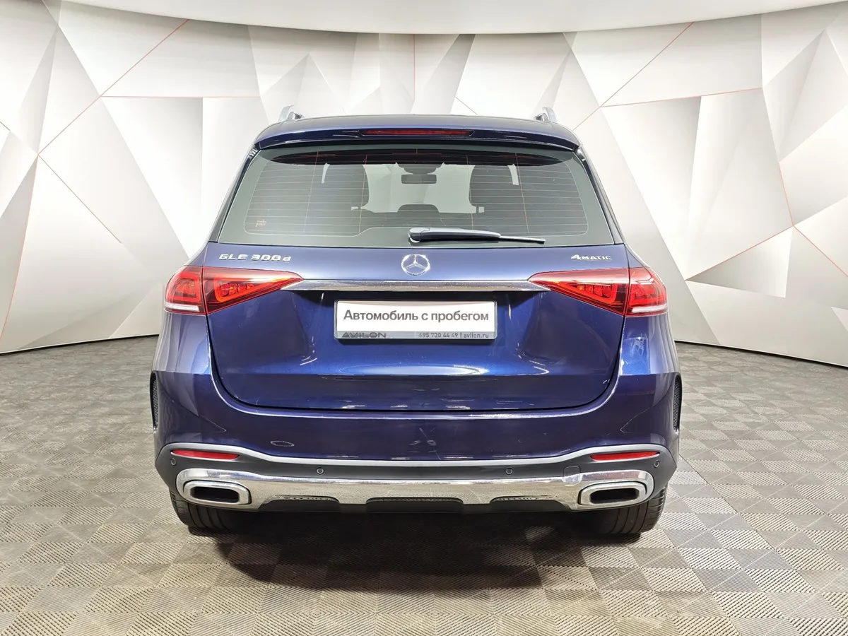 Mercedes-Benz GLE 300 d 4MATIC 9G-TRONIC (245 л.с.) Sport Plus Синий в АВИЛОН. Слайд №8