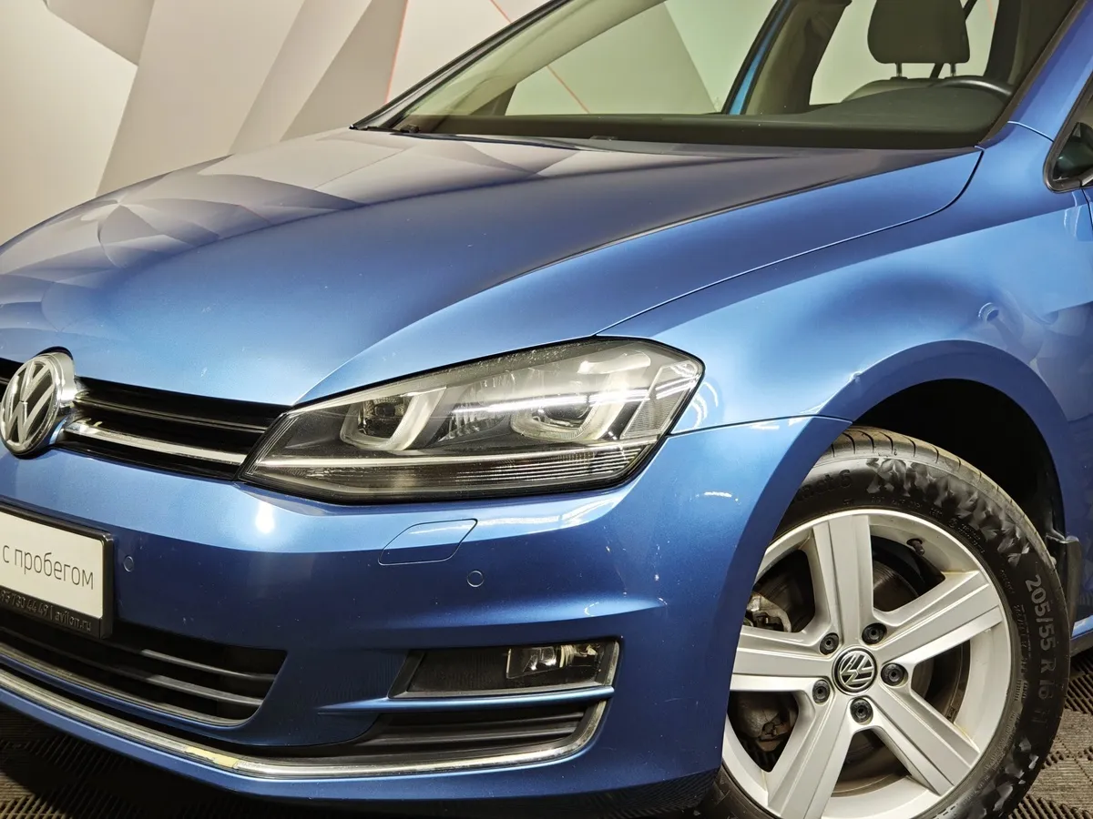 Volkswagen Golf 1.4 TSI BlueMotion DSG (122 л.с.) Highline Голубой в АВИЛОН. Слайд №10