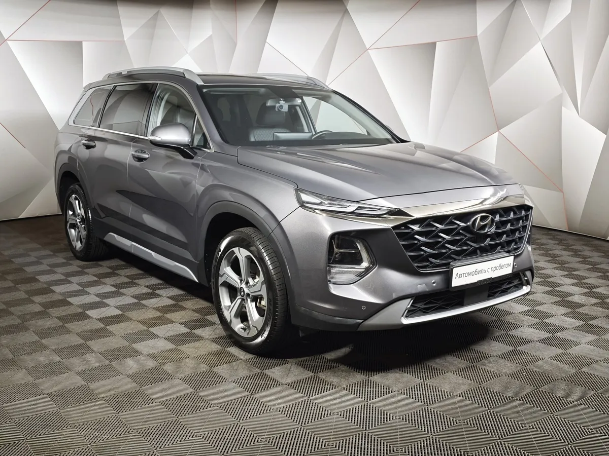 Hyundai Santa Fe 2.0 AT AWD (230 л.с.) Elite Edition Серый в АВИЛОН. Слайд №3