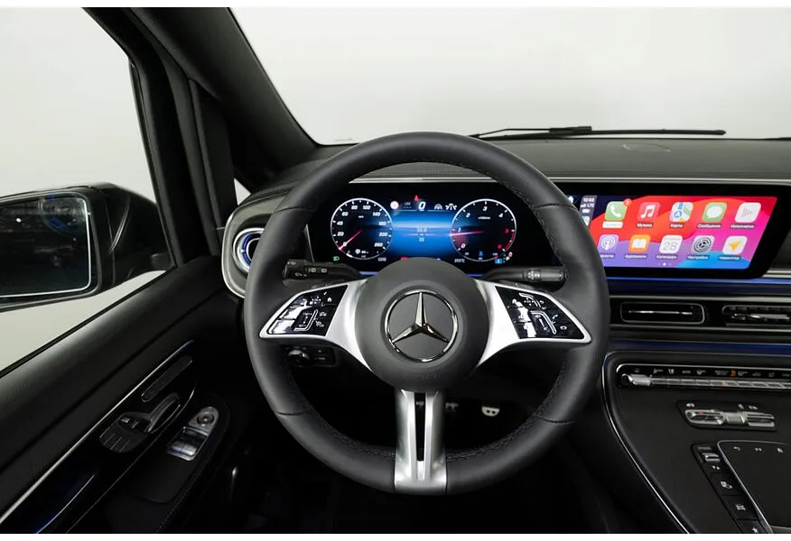 Mercedes-Benz V-Класс V 300 d L3 4MATIC 9G-TRONIC (237 л.с.) Exclusive Черный в АВИЛОН. Слайд №7