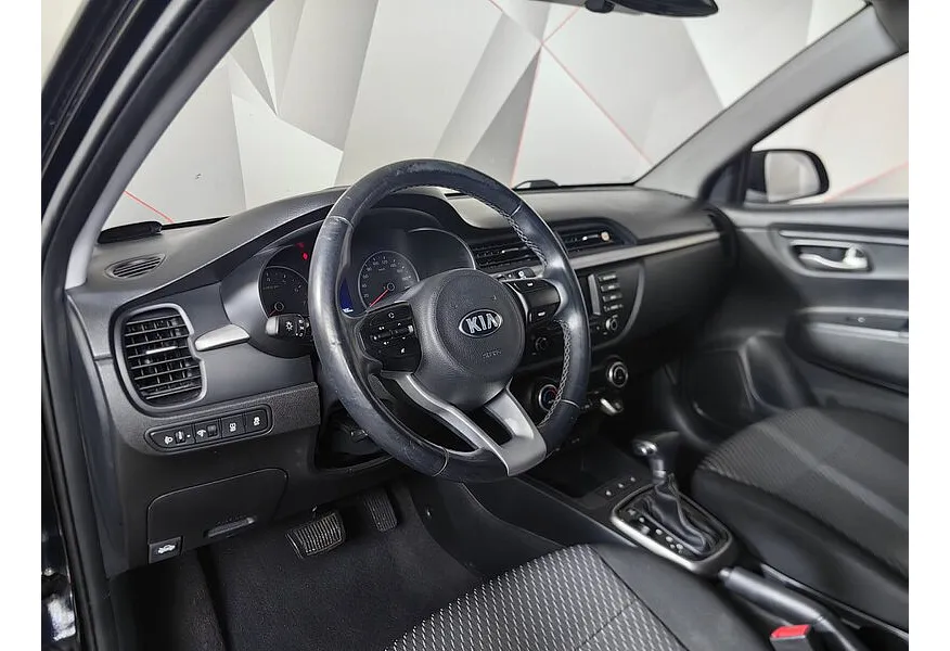 Kia Rio X-Line 1.6 AT (123 л.с.) Luxe Черный в АВИЛОН. Слайд №19