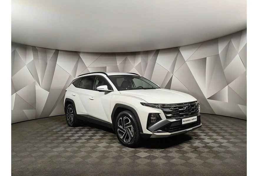 Hyundai Tucson 2.0 AT 4WD (150 л.с.) Prime Белый в АВИЛОН. Слайд №3