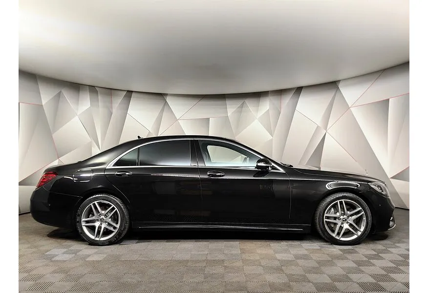 Mercedes-Benz S-Класс S 350 d 9G-Tronic 4Matic длинная база (249 л.с.) Черный в АВИЛОН. Слайд №6