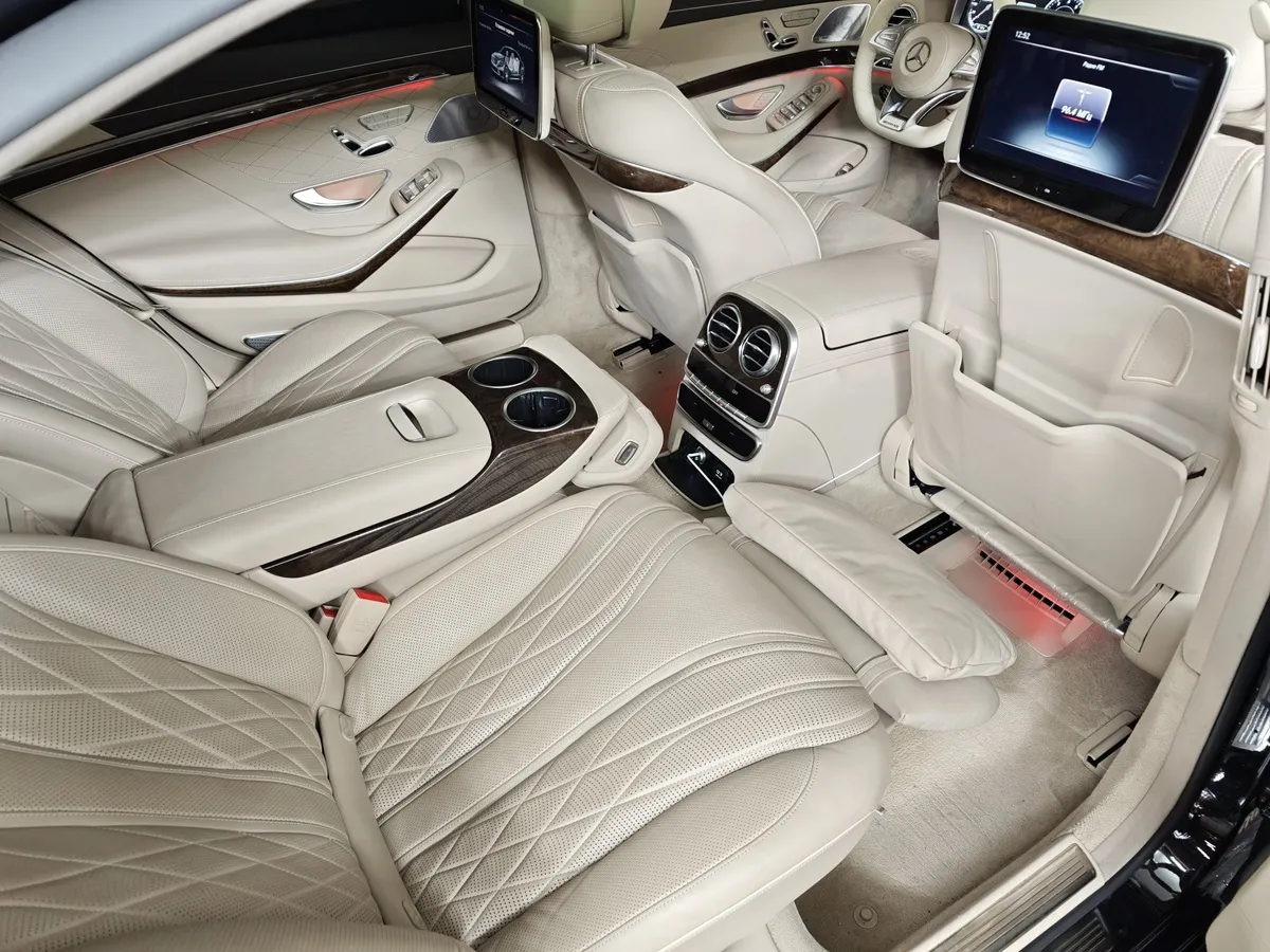 Mercedes-Benz S-Класс S 63 AMG 4Matic Speedshift Plus 7G-Tronic длинная база (585 л.с.) в АВИЛОН. Слайд №33