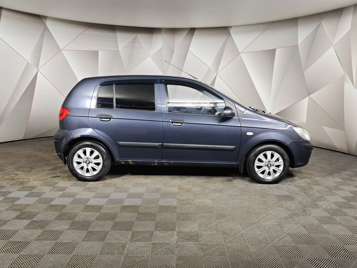 Hyundai Getz 1.4 AT (97 л.с.) Серый в АВИЛОН. Слайд №6