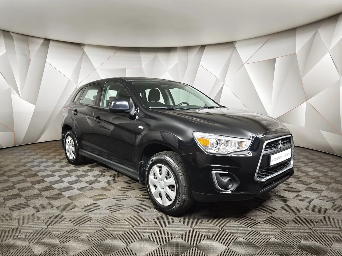 Mitsubishi ASX 1.6 MT 2WD (117 л.с.) Черный в АВИЛОН. Слайд №3