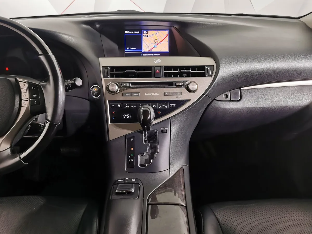Lexus RX 270 AT (188 л.с.) Черный в АВИЛОН. Слайд №14