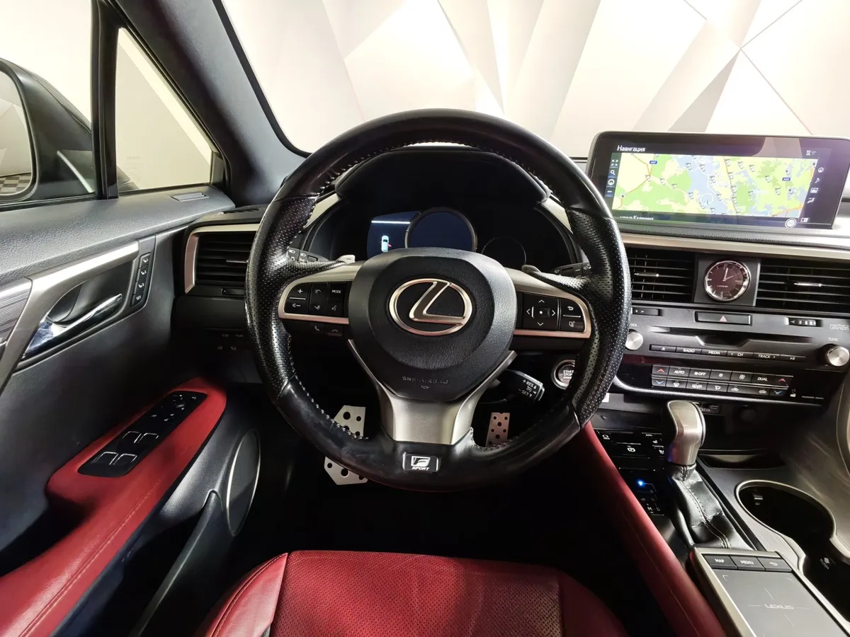 Lexus RX 350 AT AWD (300 л.с.) Luxury Черный в АВИЛОН. Слайд №20