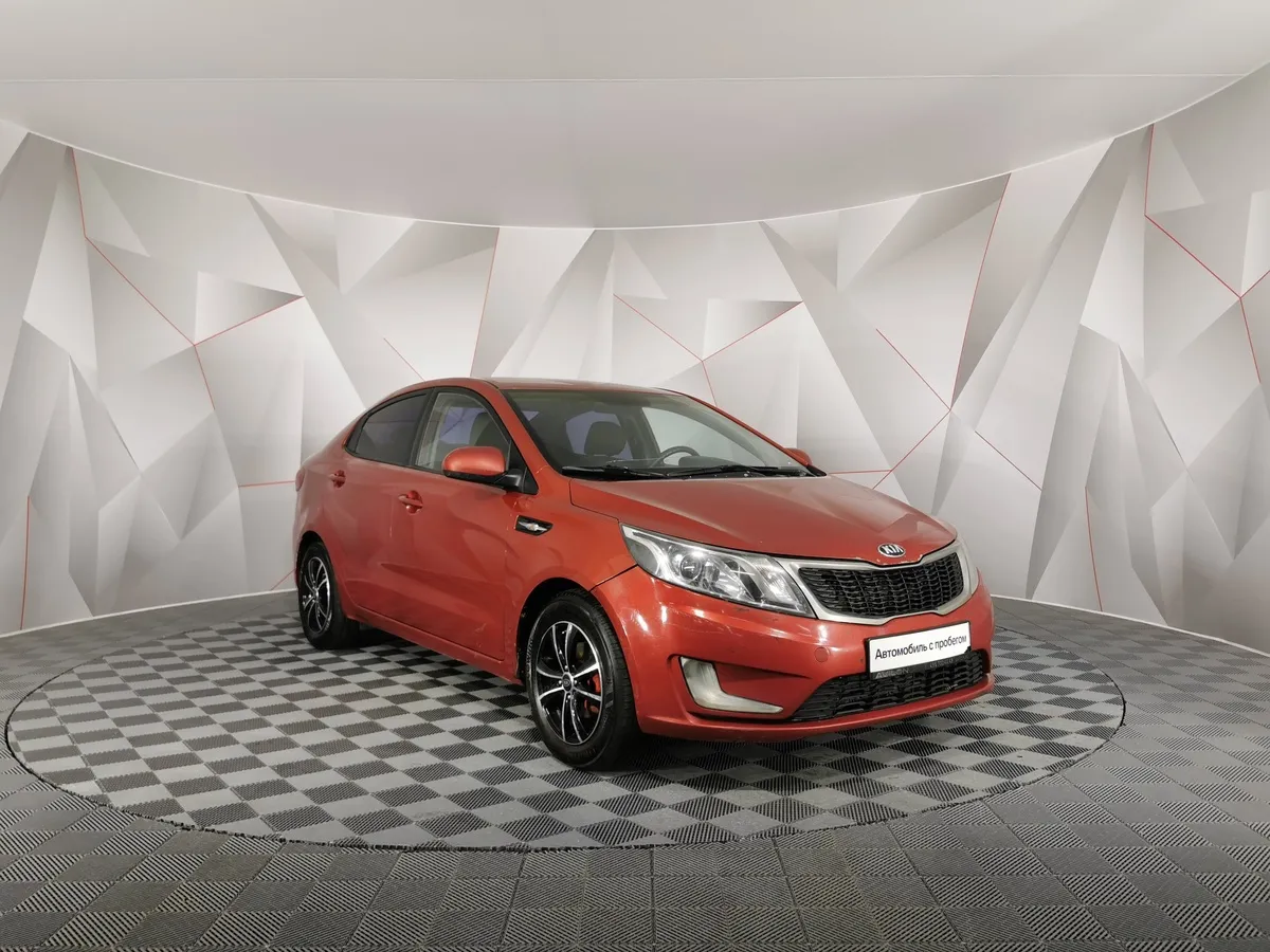 Kia Rio 1.6 MT (123 л.с.) Comfort Красный в АВИЛОН. Слайд №3