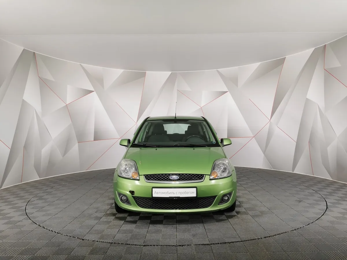 Ford Fiesta 1.6 AT (100 л.с.) Ghia Зеленый в АВИЛОН. Слайд №7