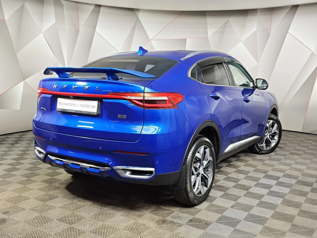 Haval F7x 2.0T AWD 7DCT (190 л.с.) Tech Plus Синий в АВИЛОН. Слайд №2