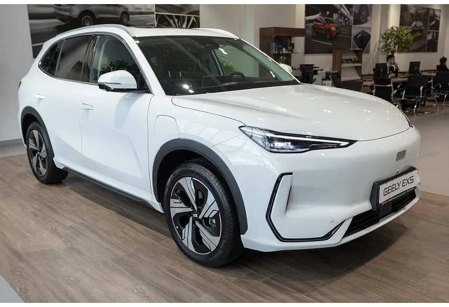 Geely EX5 AT (218 л.с.) Max Белый в АВИЛОН. Слайд №2