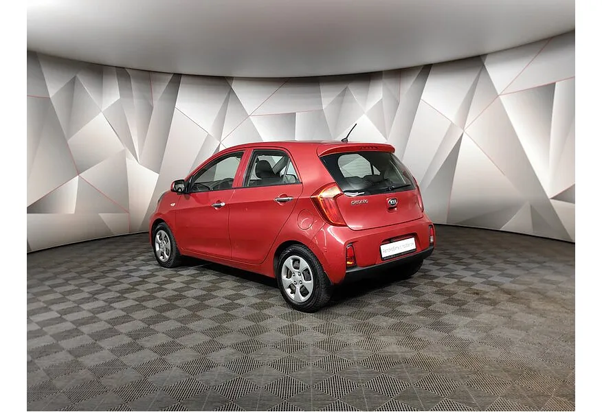 Kia Picanto 1.2 AT (84 л.с.) Красный в АВИЛОН. Слайд №4