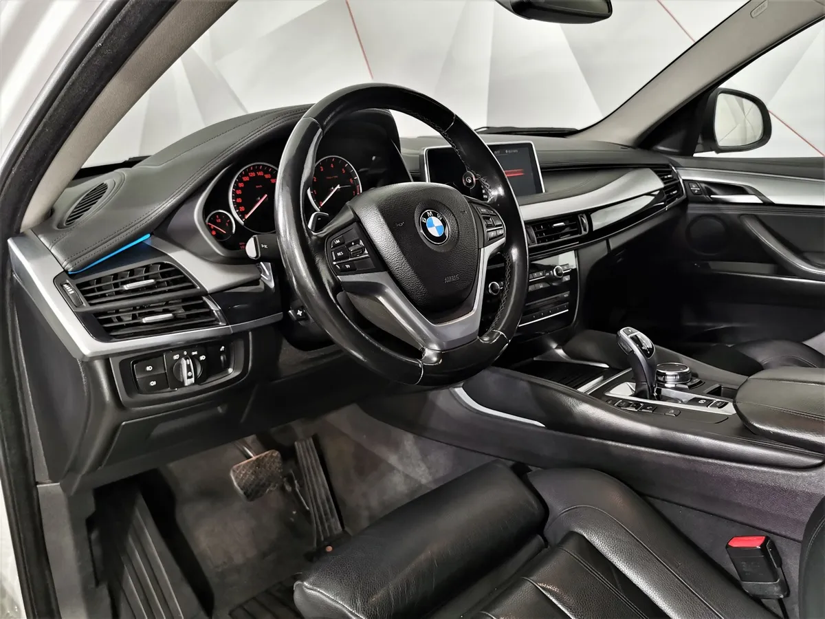 BMW X6 xDrive35i Steptronic (306 л.с.) Белый в АВИЛОН. Слайд №12