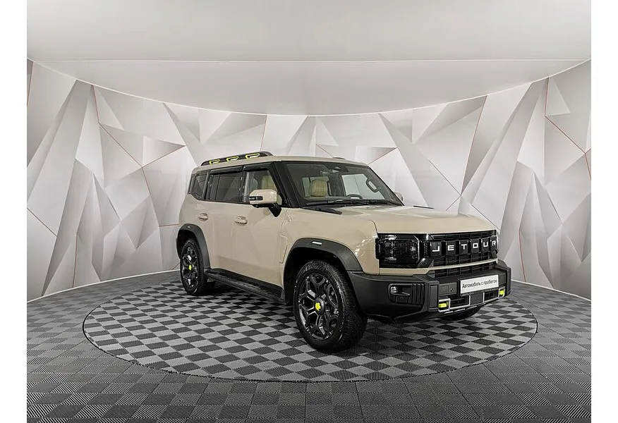 JETOUR T2 2.0T 7DCT AWD (245 л.с.) Престиж Коричневый в АВИЛОН. Слайд №3