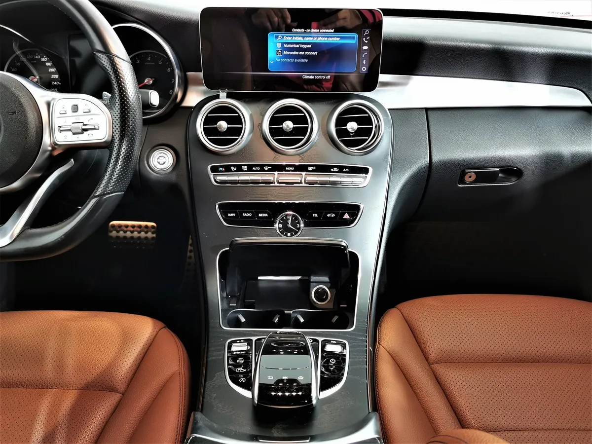 Mercedes-Benz C-Класс C 180 9G-TRONIC (150 л.с.) Sport Черный в АВИЛОН. Слайд №14