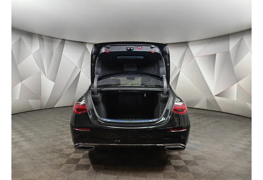 Mercedes-Benz S-Класс S 450 9G-Tronic 4Matic (367 л.с.) Premium Черный в АВИЛОН. Слайд №12