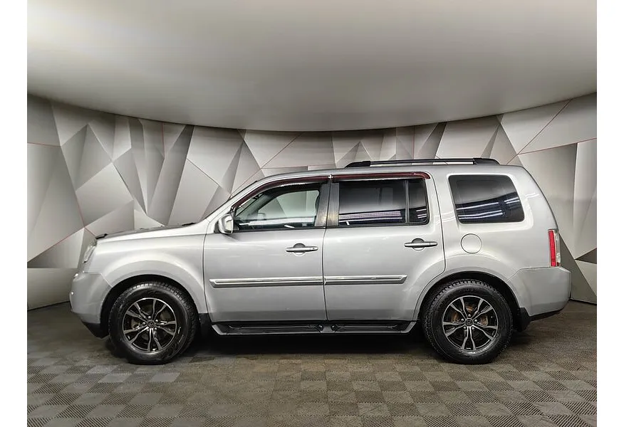 Honda Pilot 3.5 AT 4WD (249 л.с.) Серебристый в АВИЛОН. Слайд №5