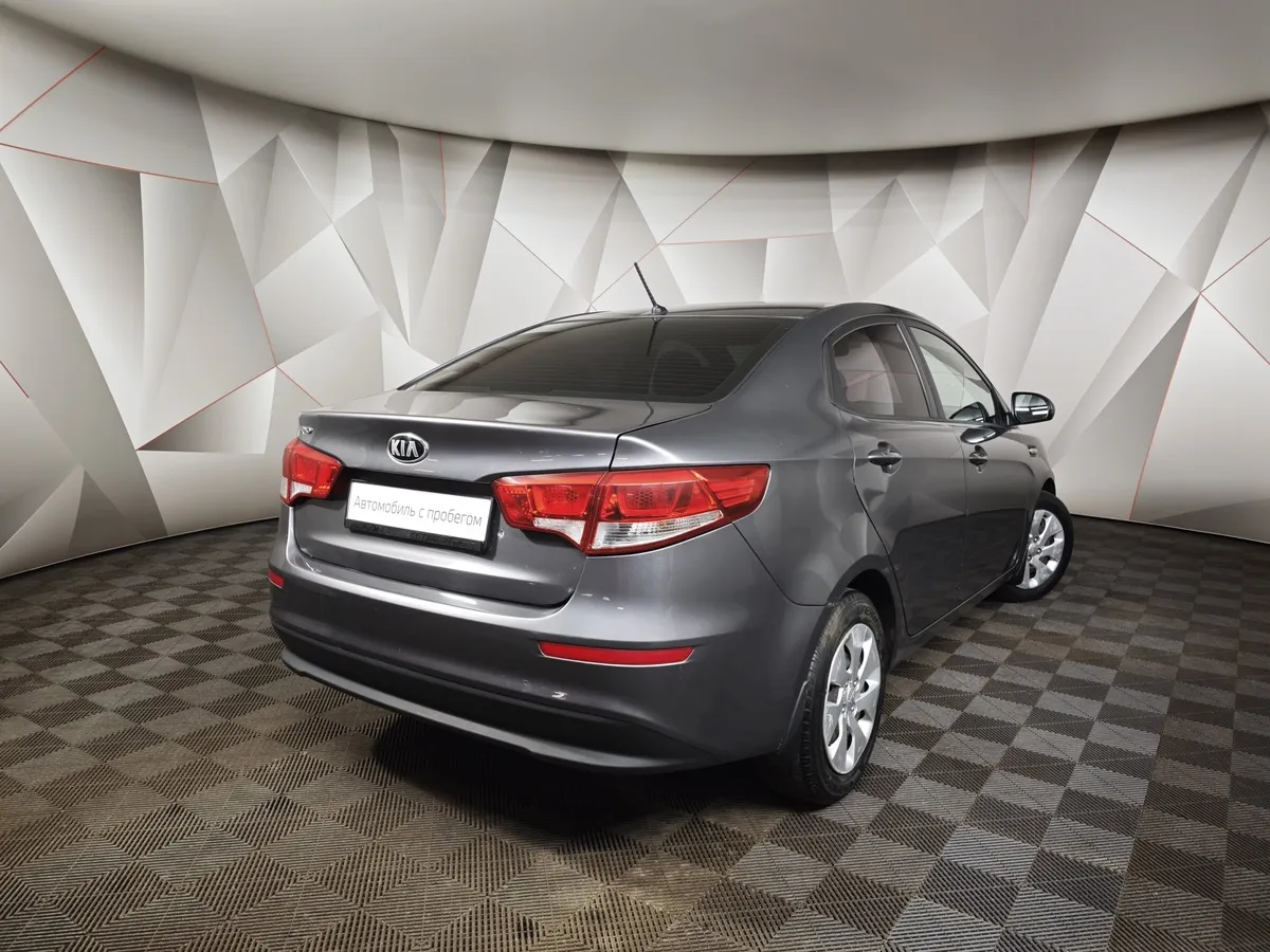 Kia Rio 1.4 MT (107 л.с.) Comfort Серый в АВИЛОН. Слайд №2