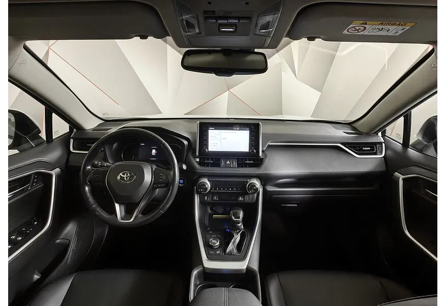 Toyota RAV4 2.5i AT AWD (199 л.с.) Белый в АВИЛОН. Слайд №14